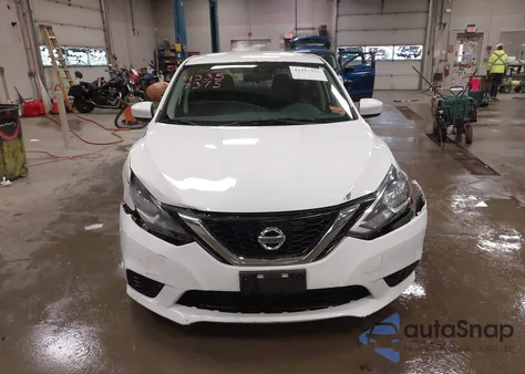 2017 Nissan Sentra S из США, поврежденный, VIN 3N1AB7AP4HY309476